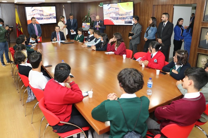 Contralor de Bogotá, Julián Mauricio Ruiz, instala la Red Distrital de Contralores Estudiantiles